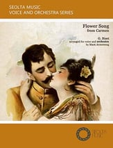 La fleur que tu m'avais jetee (Flower Song) from 'Carmen' Orchestra sheet music cover
